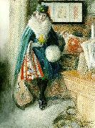 Carl Larsson fosterdottern-anna-maria oil painting artist